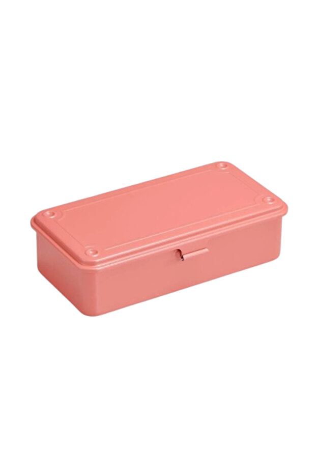 T-190 Tool Storage Box Living Coral Metal Storage Box