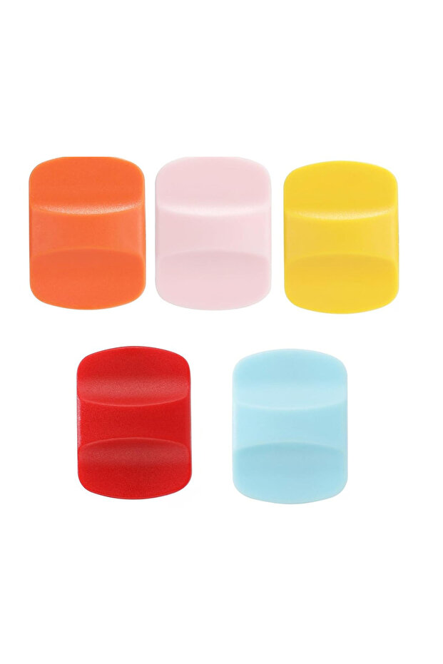 Pink-Orange-R-B-Y 5Pcs 20oz Magnetic Pieces, 30oz Car Cup Lid Replacement Pieces, Snowman Cup Magnet