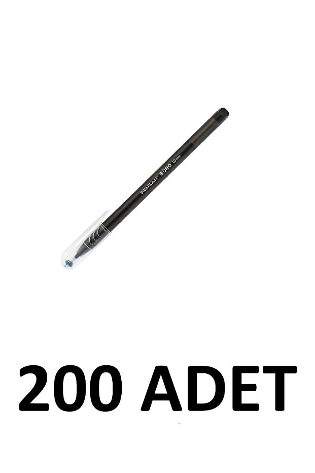 قلم مكتبي 200 قطعة قلم حبر جاف 1 ملم