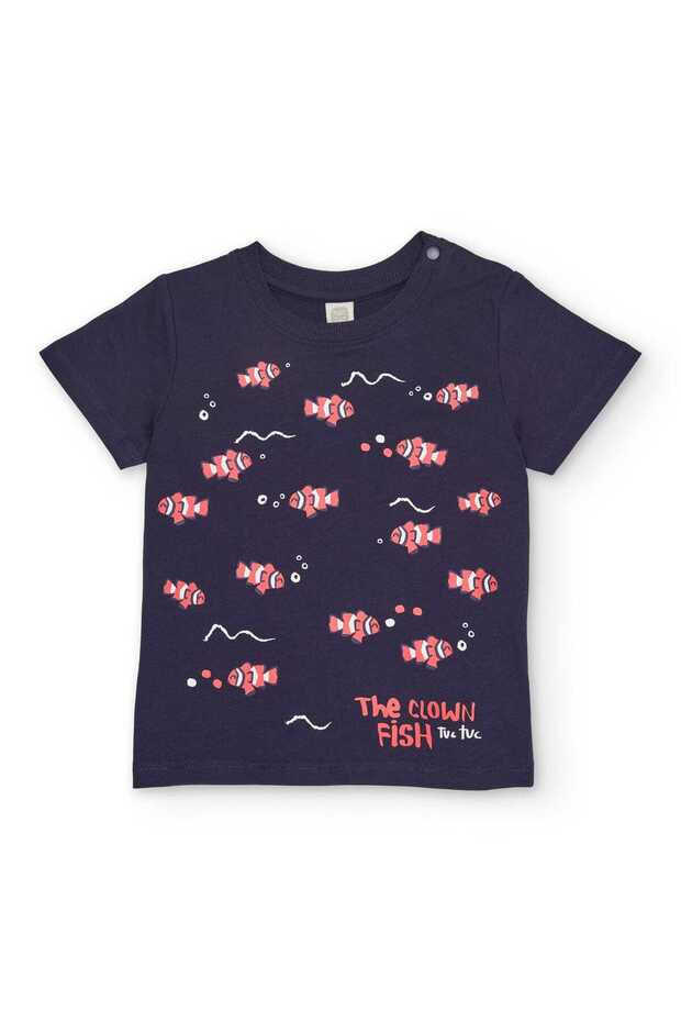 Fish Patterned Tee