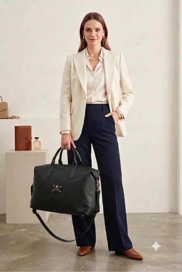 Mega Size Unisex Stewardess Suitcase Travel Vacation Sports Hospital Hand and Shoulder Bag Sports Bag 50/33 cm