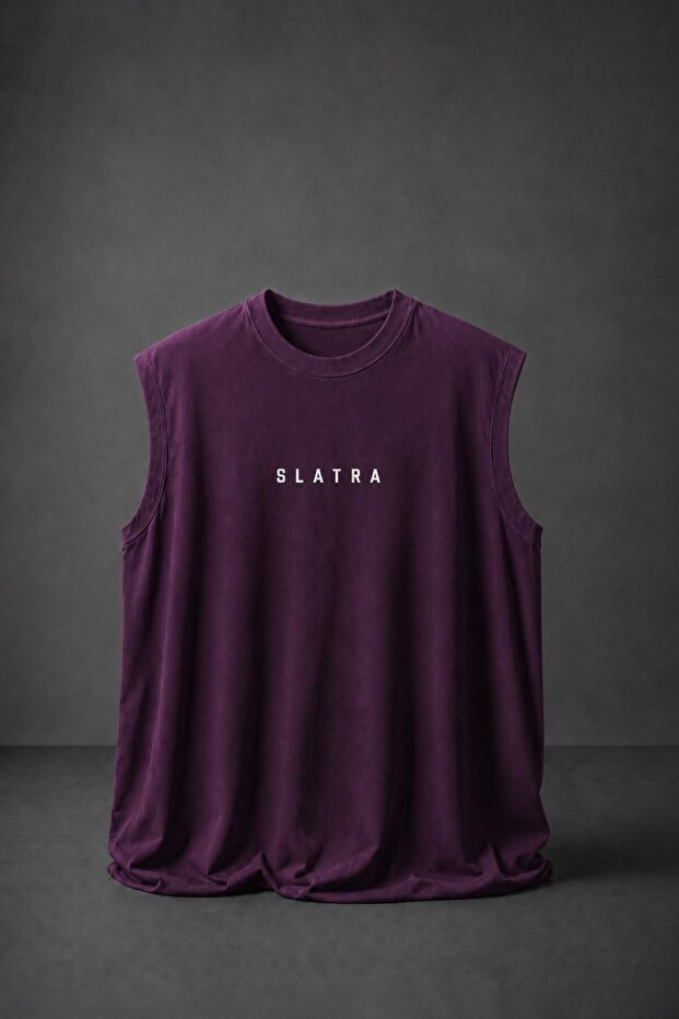 قميص رجالي بدون أكمام من Mürdüm Basic Zero Sleeve بمقاس كبير - 2