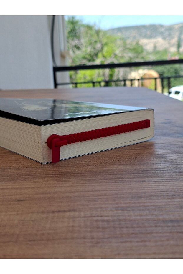 Zipper Kitap Ayracı 3D