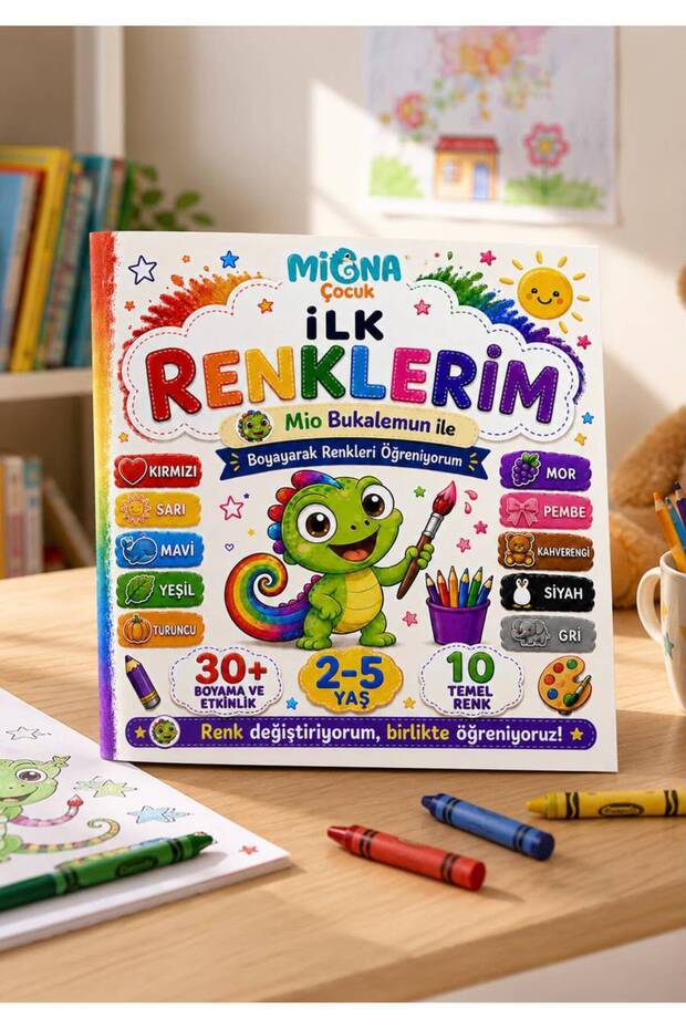 My First Colors Activity Colouring Book for Kids