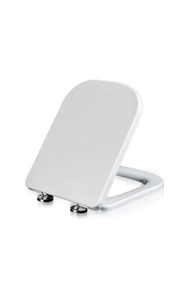 MostNow U Shape Toilet Seat with Adjustable Hinges, Soft Close and Quick-Release for Easy Cleaning - White