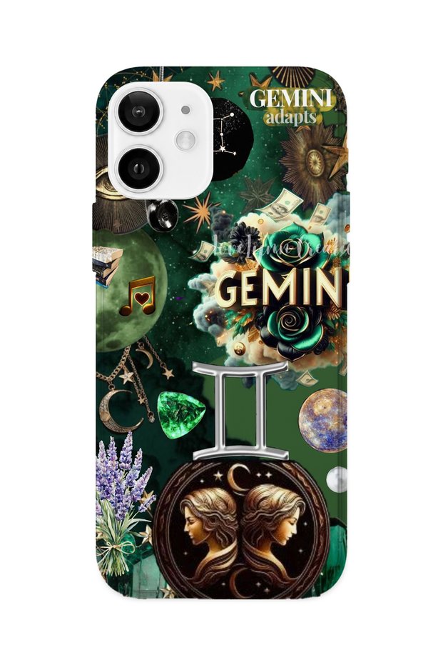 iPhone 12 Mini Compatible Printed Transparent Phone Case |   Collection: Zodiacmuse Celestia