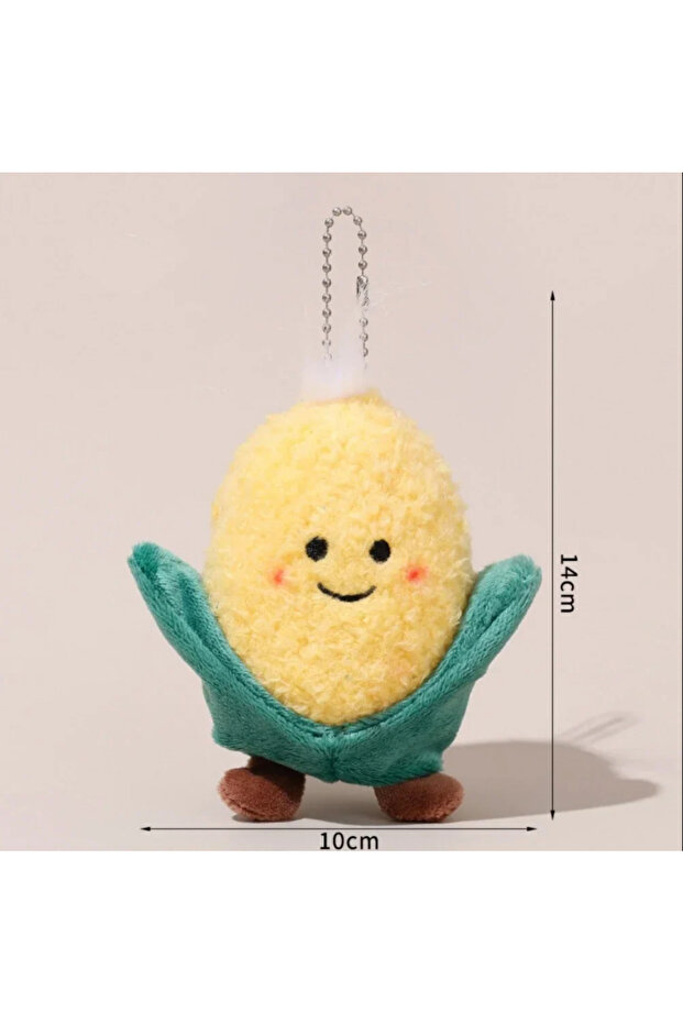 Cute Plush Vegetable Keychain and Bag Ornament Set Fun Cute Vegetable Figured Plush Toy Models Jellycat Style Soft Amigurumi Mini Mascot Gift Kids Bag Accessory