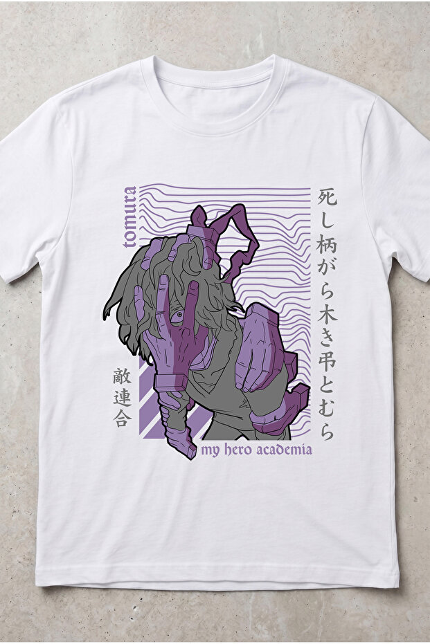 My Hero Academia Shigaraki Anime Printed Standard Cut Unisex Tshirt