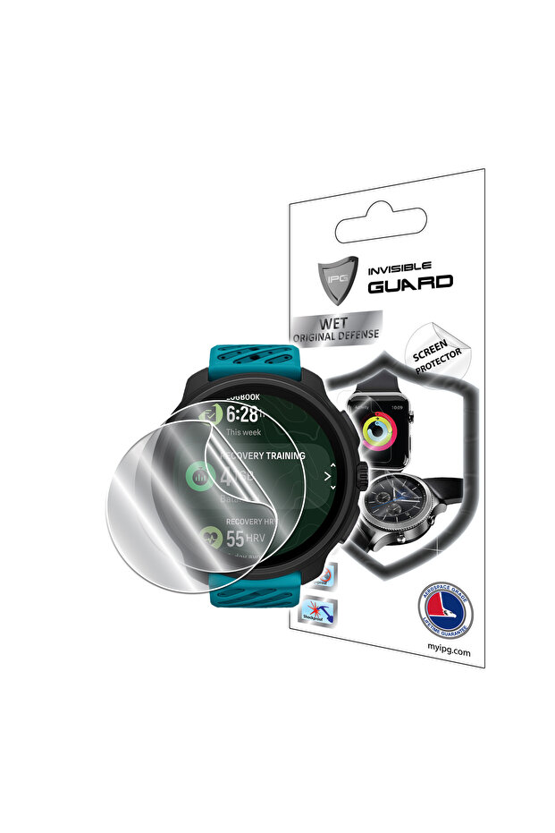 Hydrogel (Thin Tpu) Screen Protector Compatible with Suunto Race 2 Amoled Gps Sports Watch (2 Units)