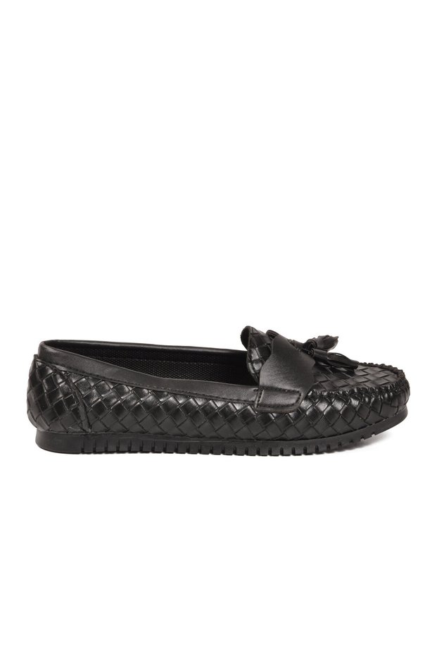 Black Lightweight Women's Ballerina Shoes 218 Z