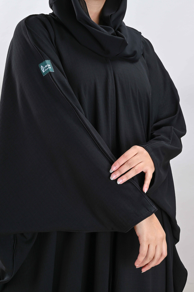 عباية كريب مشلح سادة