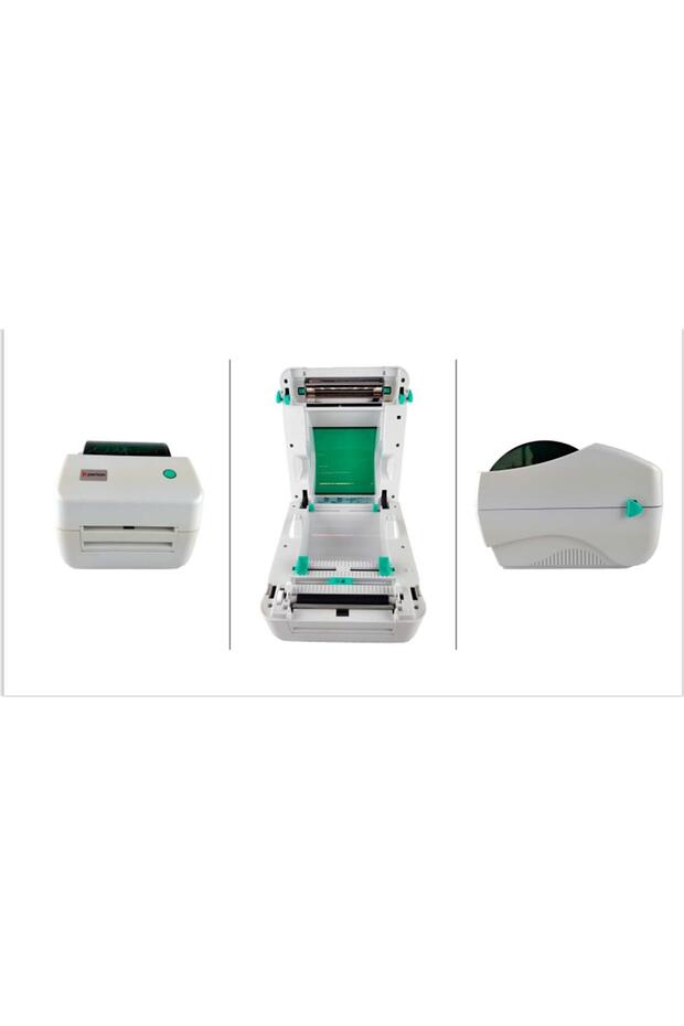 طابعة الباركود الحرارية المباشرة Perkon PR-420D بدقة 203DPI مع USB + Serial + Ethernet