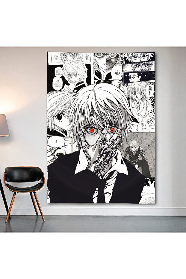 Tokyo Ghoul Wall Cloth Wall Tapestry First Quality Satin Fabric Poster