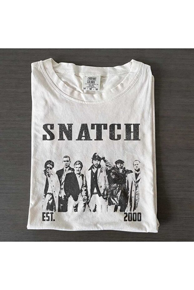 تي شيرت مطبوع عليه Snatch للجنسين مقاس كبير