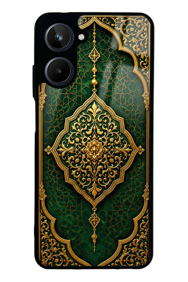 Realme 10 Emerald Ottoman Majesty Design Glossy Phone Case