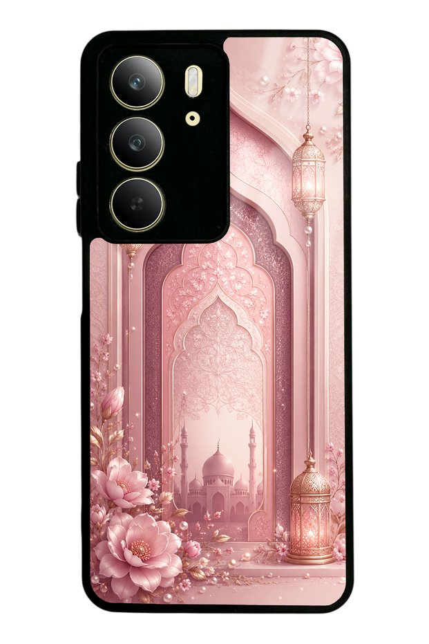 Realme C75 Blush Palace Garden Design Glossy Phone Case