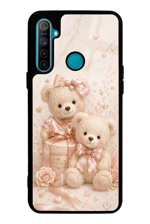 Realme 5I Sweetheart Teddy Design Glossy Phone Case