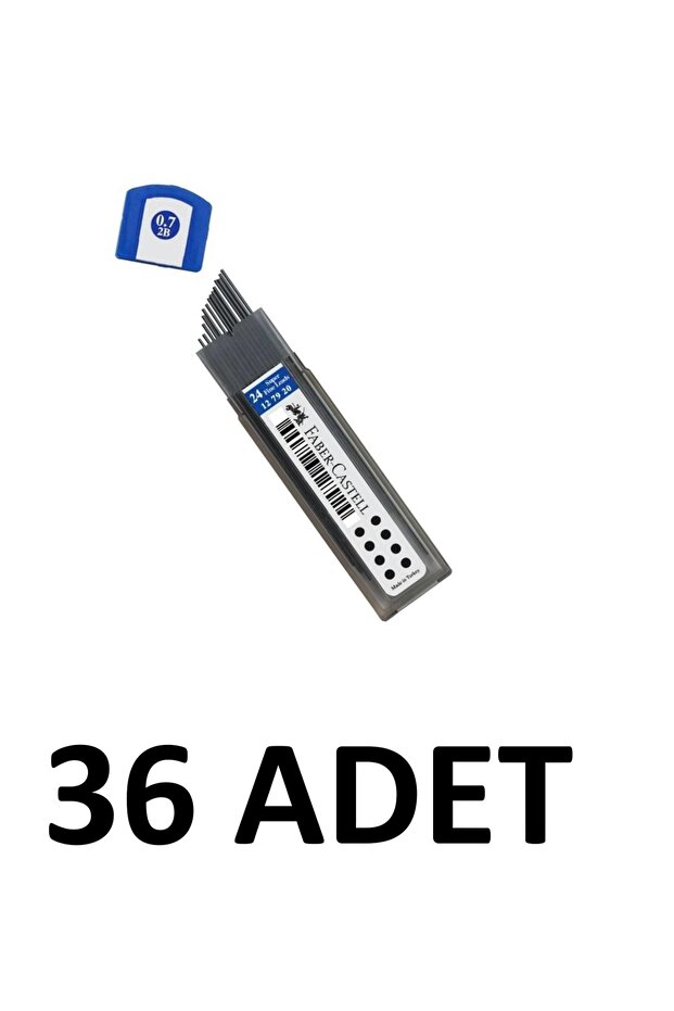 36 Pieces Super Fine Lead 0.7 Pen Tip 60mm 24Pcs