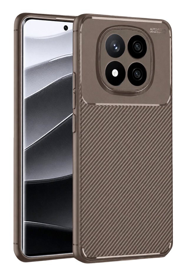 Spt-Gld Redmi Note 14 Pro 4g Case Auto Focus Carbon Cover (101535) - Gray