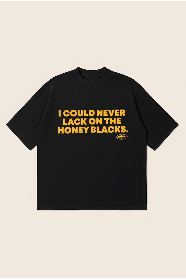 Corteiz Honeyblacks Printed Oversize Boxy Cut Unisex 100% Cotton Tshirt | Streetwear