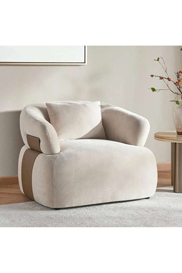 SELENE SINGLE SEATER SOFA - BEIGE