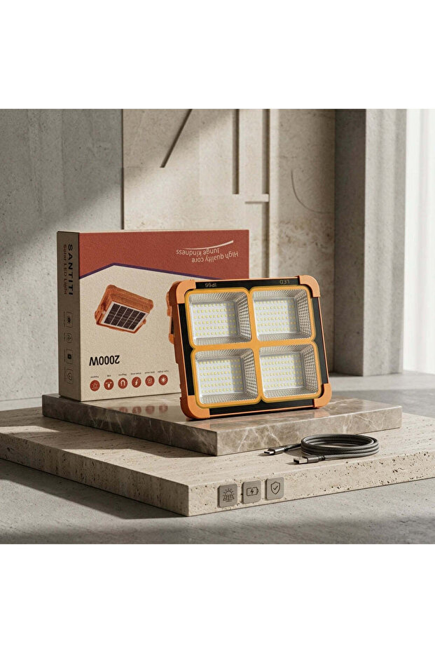 SANTITI Solar LED Light | 2000W