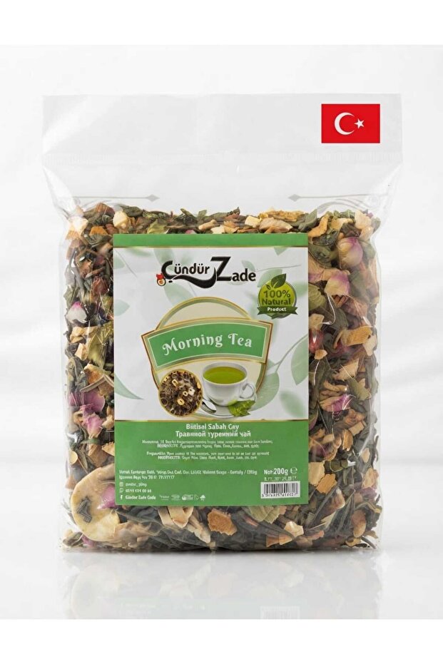 Morni̇ng Tea Natural Herbal Tea 200 Gr