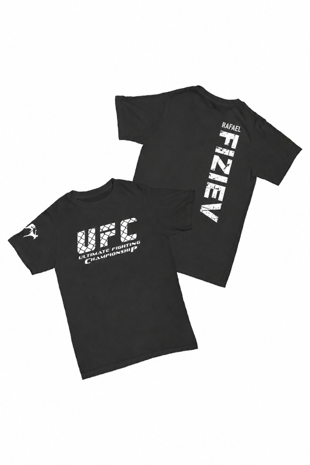 تي شيرت رجالي بتصميم UFC Fighter مطبوع