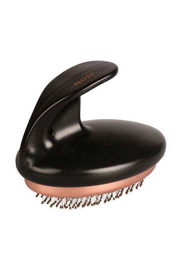 Noir Ergonomic Slicker Brush for Dogs & Cats 11x7x9.5cm