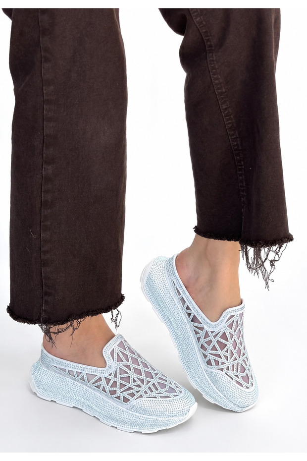 Zerelle Women's Orthopedic Stone Patterned Slippers