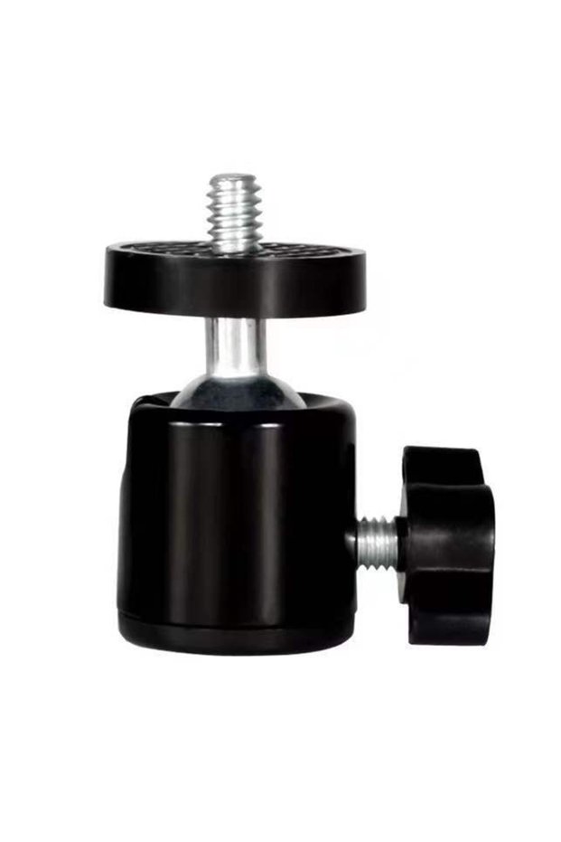 Gimbal ball Tripod Mount 1/4'' Screw Holder Clip Adapter for Smartphone Video Recording Vlog Photogr