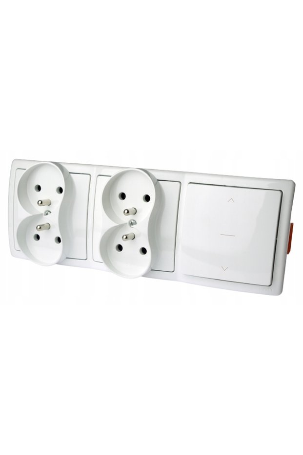 Conector jaluzele 1-0-2 Alb 230V Simon Basic