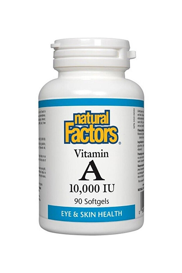 Vitamin A 10000Iu, 90 Softgels