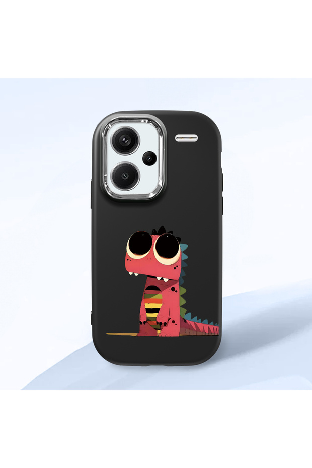 Redmi Note 13 Pro Plus+ 5g Compatible Black Silicone Case with Shock-Absorbing Camera Protections