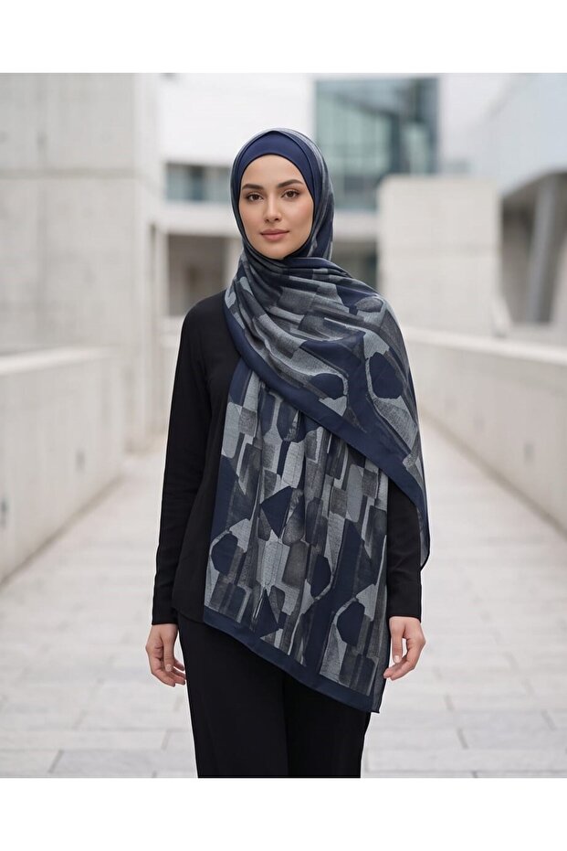 وشاح نرجس شال طبيعي