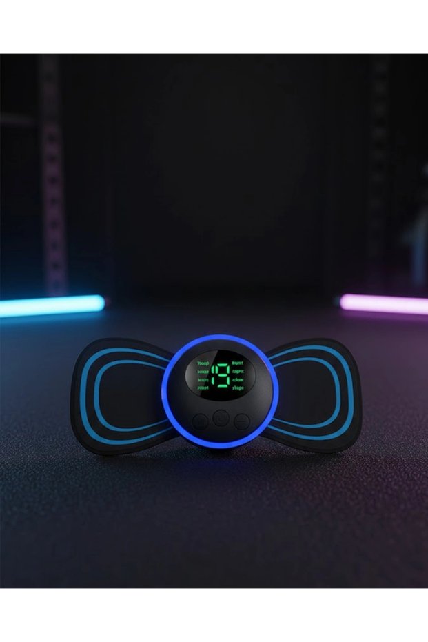 جهاز تدليك العضلات EMS بتصميم مدمج متعدد الأوضاع مع شاشة LCD