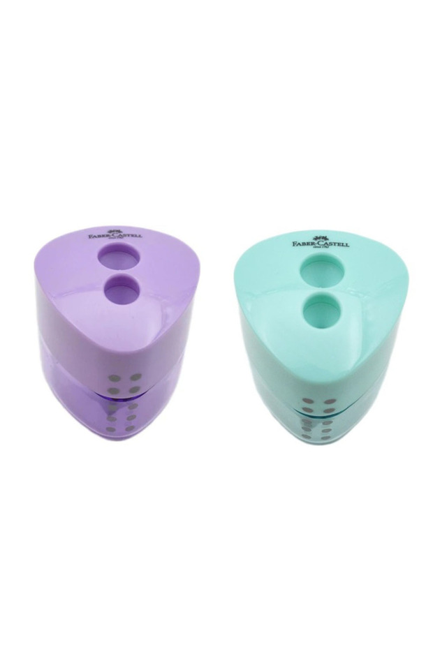 Faber-Castell Pencil Sharpener Auto Double Chamber Pastel 5140 183107 12