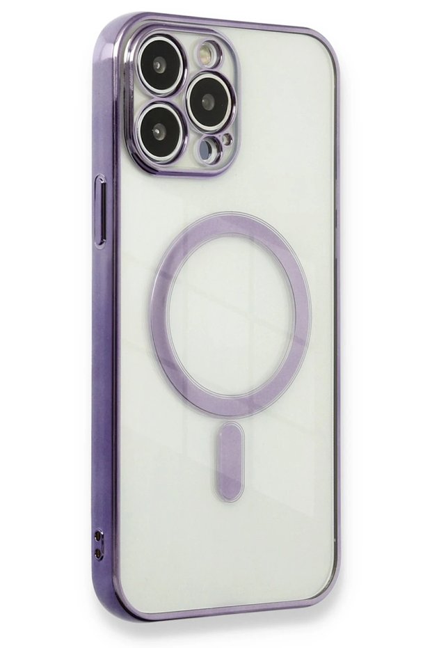 Aconcept iPhone 13 Pro Case Magneticsafe Silicone (12518) - Purple
