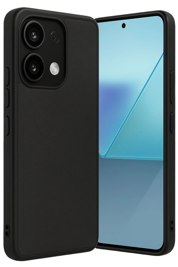 Concepta Redmi Note 13 4g Case Aras Leather Cover (190848) - Black