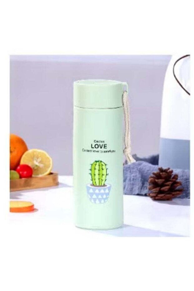 GLASS WATER BOTTLE | 400 ML | GREEN