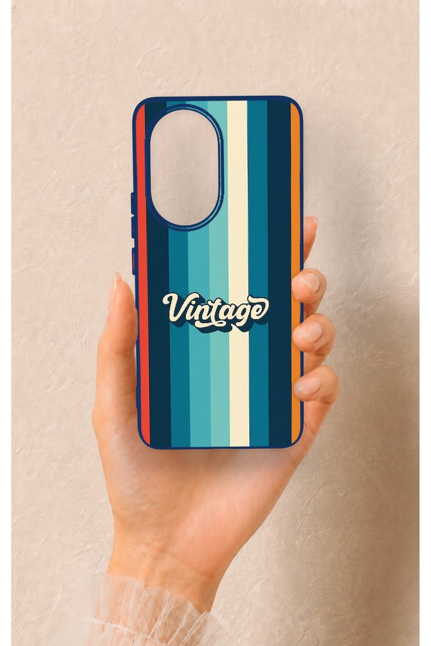 Honor 200 5g Compatible Vintage Patterned Silicone Case