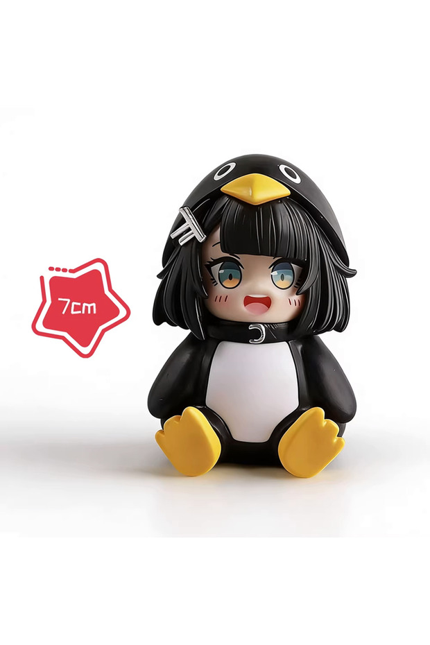 Bandai B Gugugaga Little Penguin Administrator PVC Figure Birthday Gift Model Ornament Model Anime C