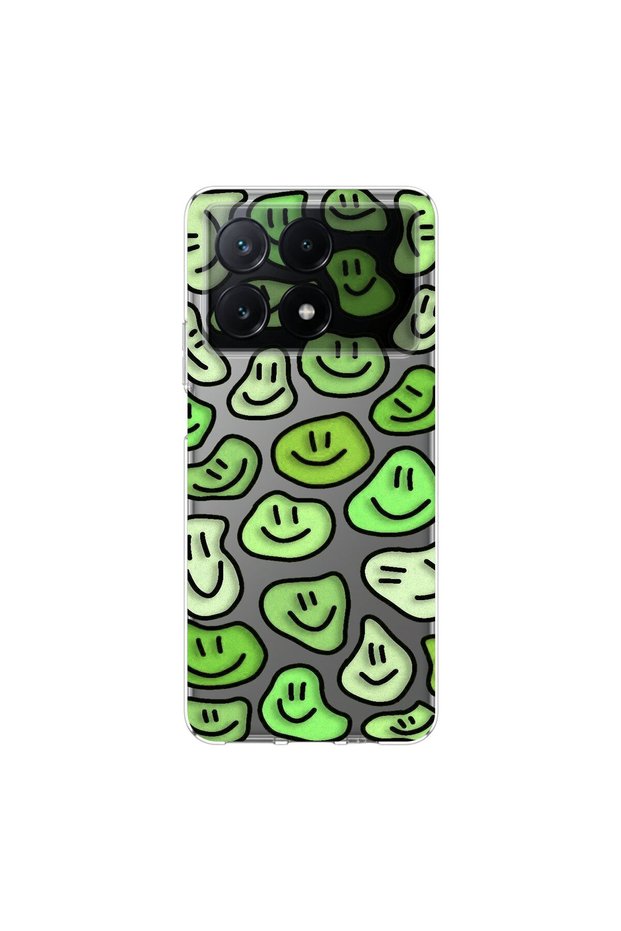 Poco X6 Pro Compatible Wallpaper 9 Design Transparent Case