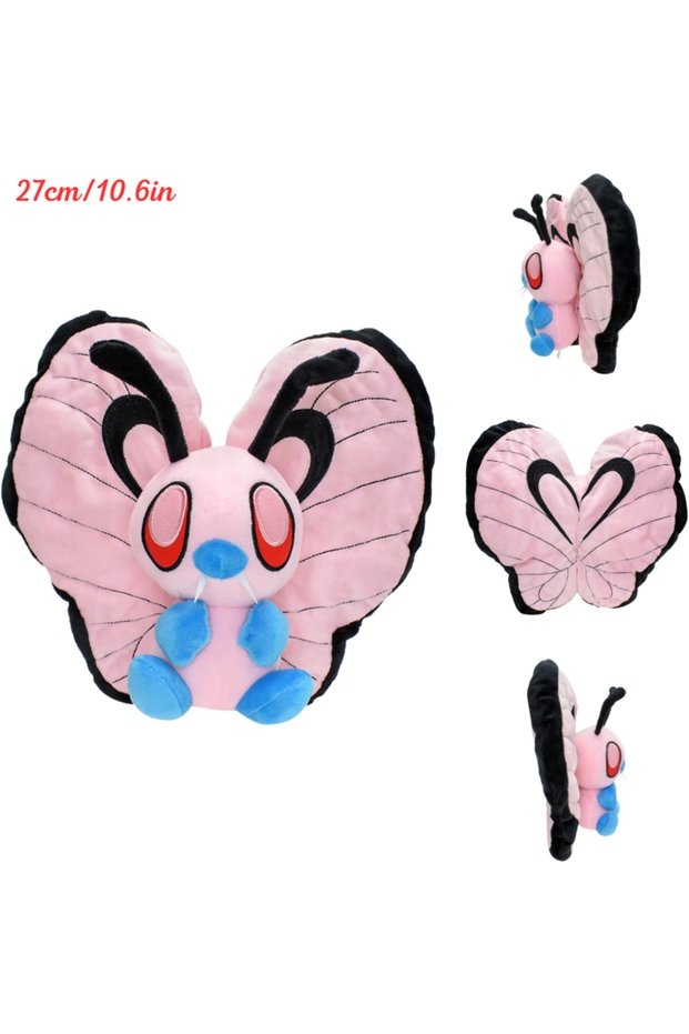 Butterfree B Pokemon Shiny Caterpie Butterfree Beedrill Plush Toys Kawaii Butterfree Ball Scizor Stu