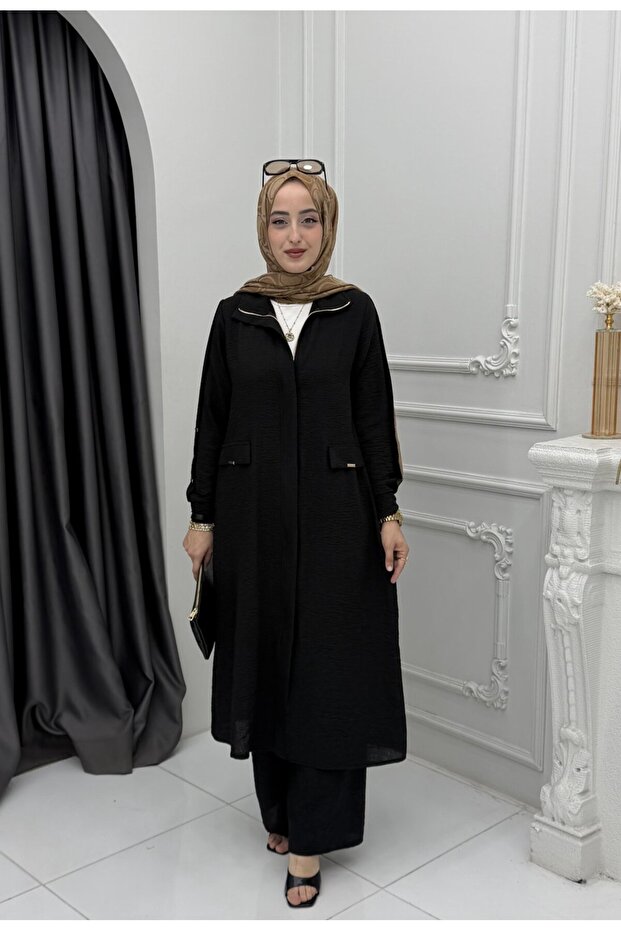 Zelal Suit Black