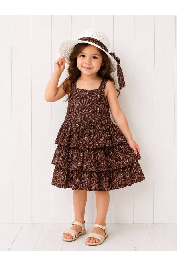 Girl's Hat and 2-Piece Suit 3-10 Years Old