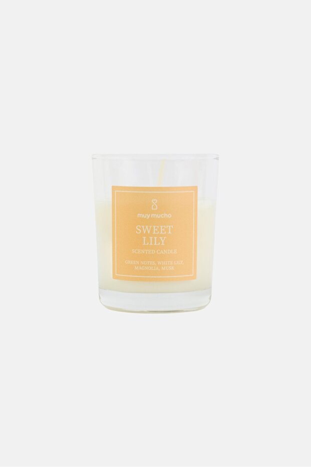 Sweet Lily Scented Candle, 110g