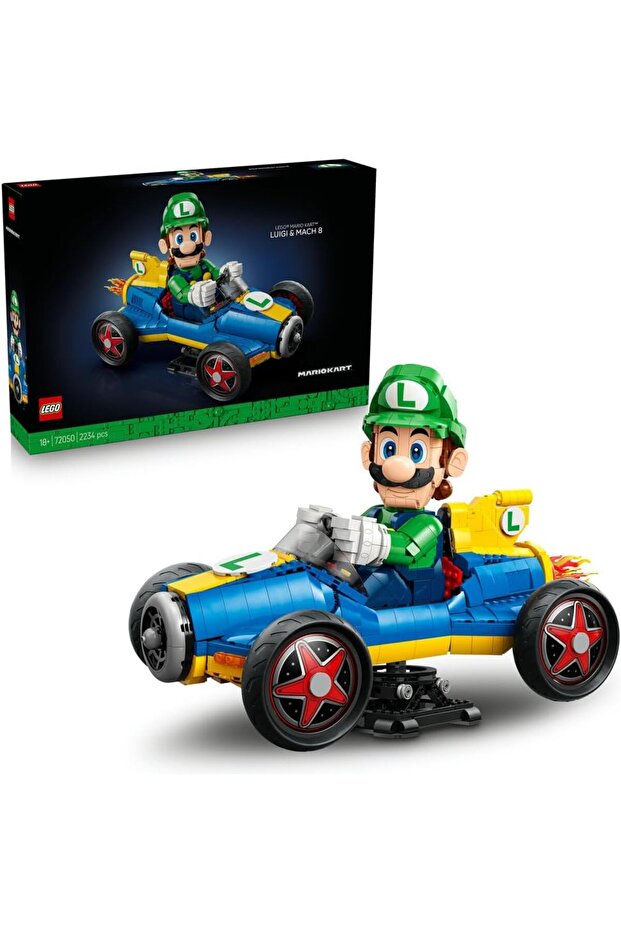 Mario Kart Luigi & Mach 8, 2234 Pieces