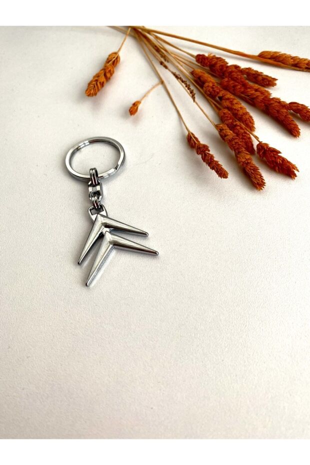 Cıtroen Silver Look Keychain
