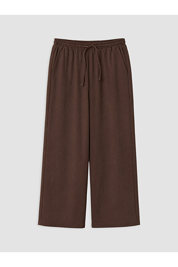 Lcwaikiki Curveplus Size Women's Muslin Pants